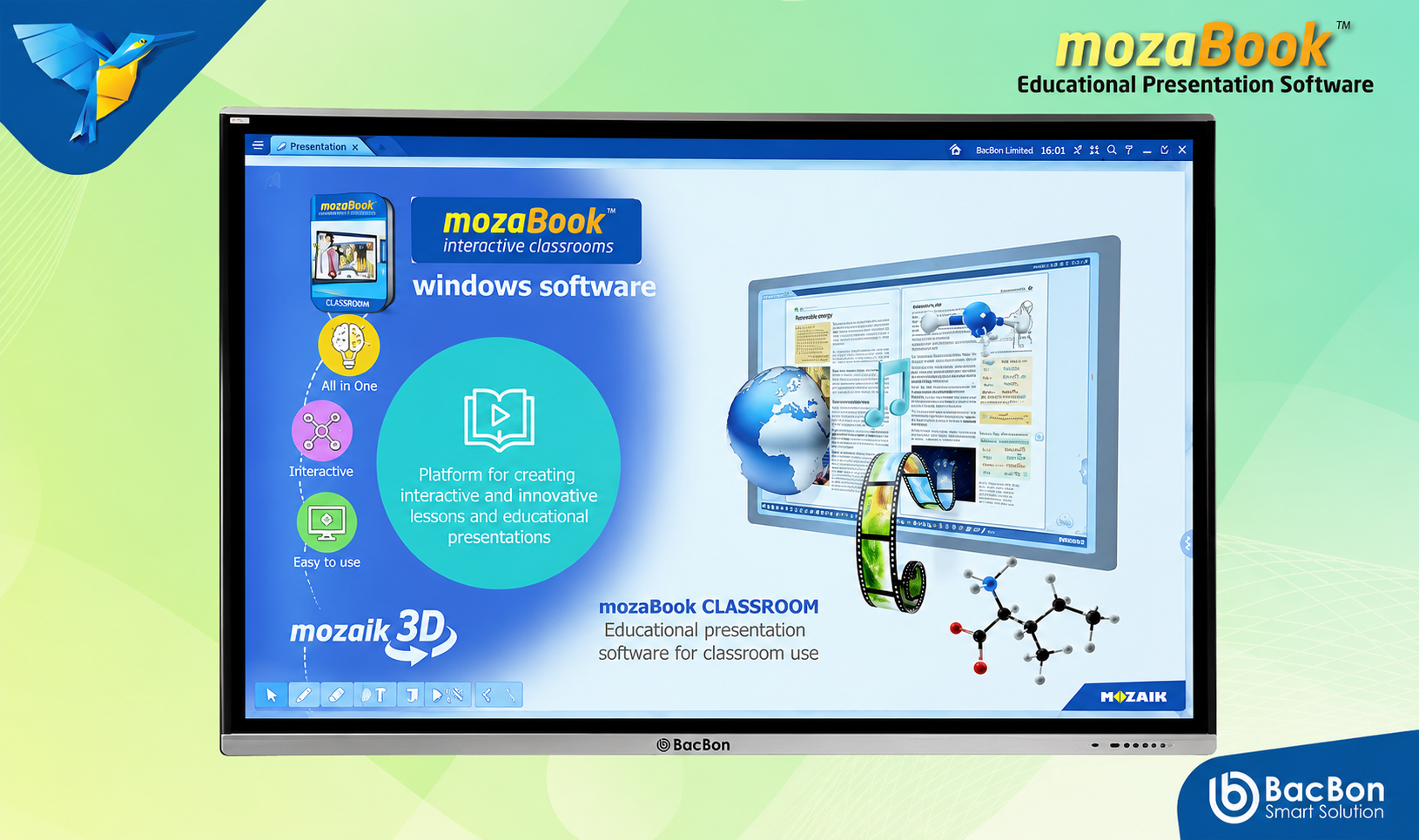 mozaBook Software